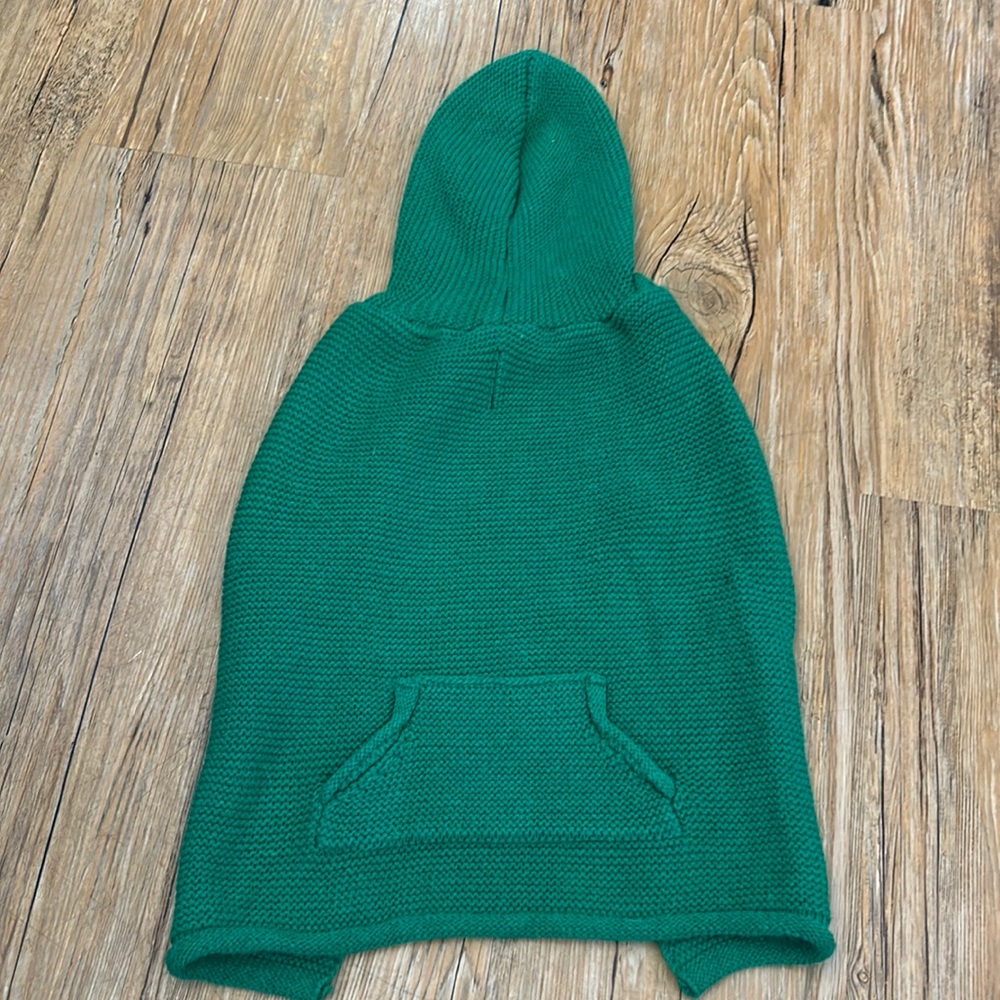 Small Green Dog Sweater See Measurement
